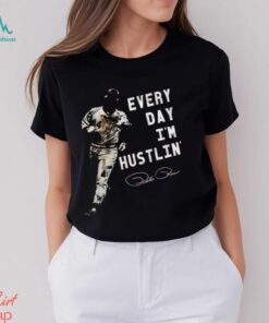 Official Every Day I’m Hustlin’ Player Baseball And Signature Shirt