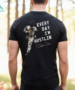 Official Every Day I’m Hustlin’ Player Baseball And Signature Shirt