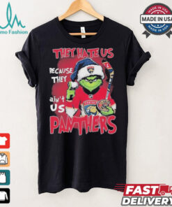 Official Florida Panthers 2024 Grinch They Hate Us Because The Ain’t Us Hockey T Shirt