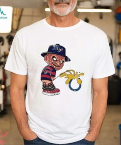 Official Freddy Krueger Houston Texans Piss On Indianapolis Colts Halloween 2024 Shirt