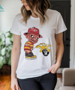 Official Freddy Krueger Kansas City Chiefs Piss On Las Vegas Raiders Halloween 2024 NFL Shirt