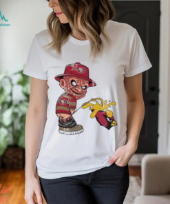 Official Freddy Krueger San Francisco 49ers Piss On Arizona Cardinals Halloween 2024 NFL Shirt