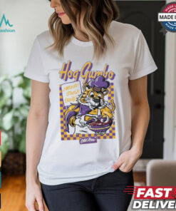 Official Hog Gumbo Made Fresh Daily LSU Tigers Vs Arkansas Razorbacks Graphic t shirt