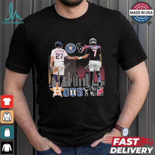 Official Houston Astros Houston Texans Proud Of Houston 2024 T Shirt