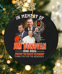 Official In Memory 2024 Jim Donovan Thank You For The Memories Signature Shirt