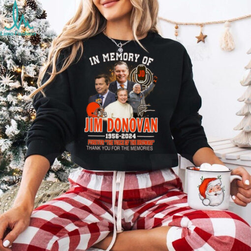 Official In Memory 2024 Jim Donovan Thank You For The Memories Signature Shirt