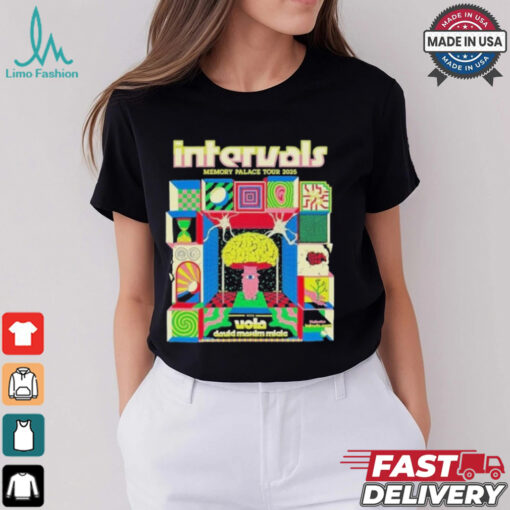 Official Intervals Memory Palace Tour 2025 Shirt