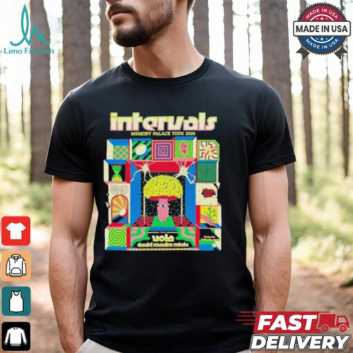 Official Intervals Memory Palace Tour 2025 Shirt