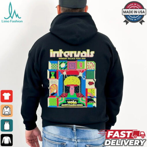 Official Intervals Memory Palace Tour 2025 Shirt