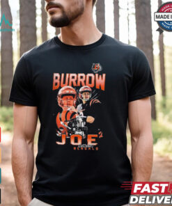 Official Joe Burrow NFL 2024 Cincinnati Bengals Live in Concert Player Graphic t shirt