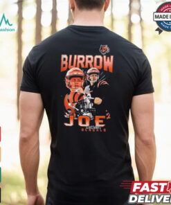 Official Joe Burrow NFL 2024 Cincinnati Bengals Live in Concert Player Graphic t shirt