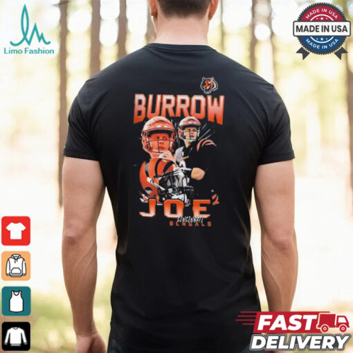 Official Joe Burrow NFL 2024 Cincinnati Bengals Live in Concert Player Graphic t shirt