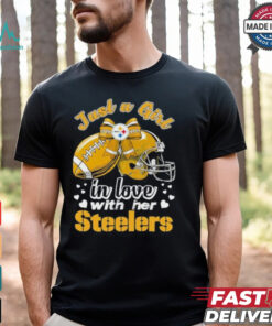 Official Just A Girl In Love With Her Steelers Heart Shirt