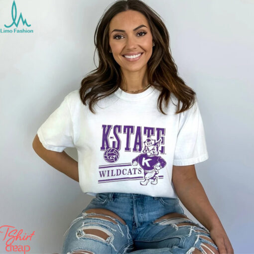 Official K State Wildcat  Vintage Dark House t shirt