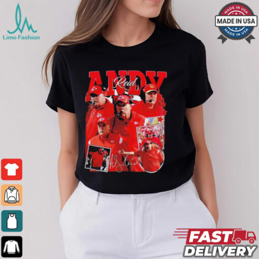 Official Kansas city Chiefs andy reid the coach the legends 2024 T shirt