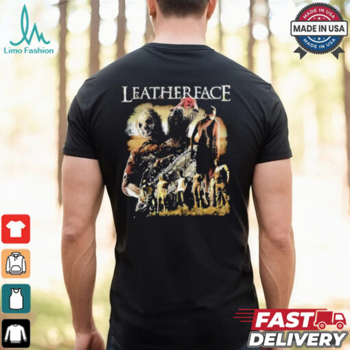 Official Leatherface Horror characters Halloween shirt