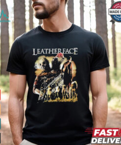 Official Leatherface Horror characters Halloween shirt