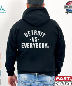 Official Lions Detroit Vs Everybody Detroit Logo Shirt