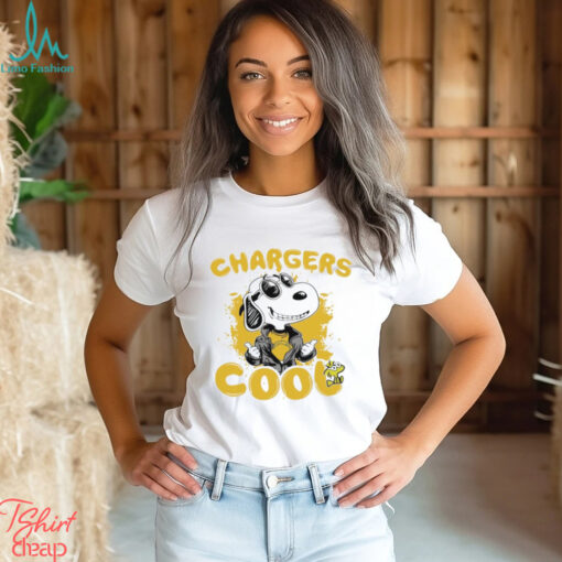 Official Los Angeles Chargers NFL Team Snoopy Joe Cool T Shirt