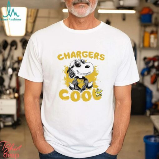 Official Los Angeles Chargers NFL Team Snoopy Joe Cool T Shirt