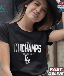 Official Los Angeles Dodgers 2024 Nl National League Champions Logo Shirt