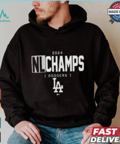 Official Los Angeles Dodgers 2024 Nl National League Champions Logo Shirt