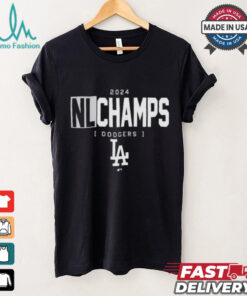 Official Los Angeles Dodgers 2024 Nl National League Champions Logo Shirt