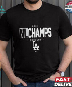 Official Los Angeles Dodgers 2024 Nl National League Champions Logo Shirt