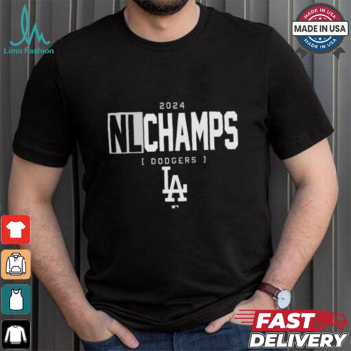 Official Los Angeles Dodgers 2024 Nl National League Champions Logo Shirt