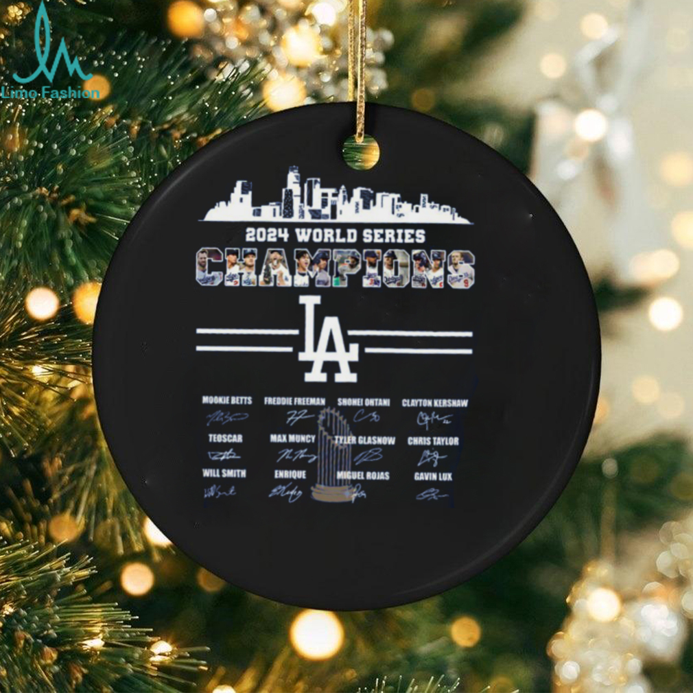 Official Los Angeles Dodgers 2024 World Series Champions Ready To Win Signatures Shirt Official Los Angeles Dodgers 2024 World Series Champions Ready To Win Signatures Shirt