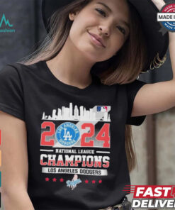 Official Los Angeles Dodgers City 2024 MLB National League Champions Shirt