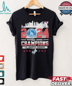 Official Los Angeles Dodgers City 2024 MLB National League Champions Shirt