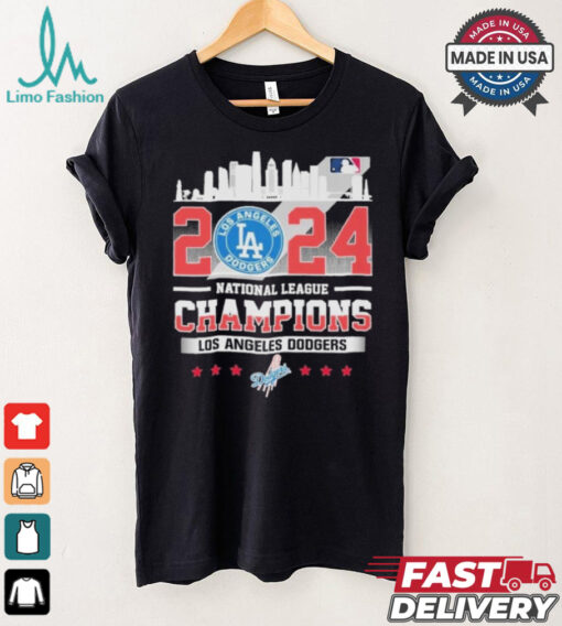 Official Los Angeles Dodgers City 2024 MLB National League Champions Shirt