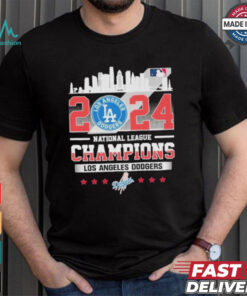 Official Los Angeles Dodgers City 2024 MLB National League Champions Shirt