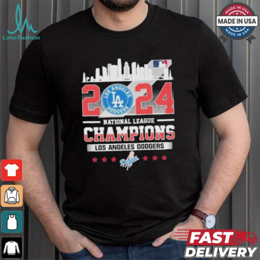 Official Los Angeles Dodgers City 2024 MLB National League Champions Shirt