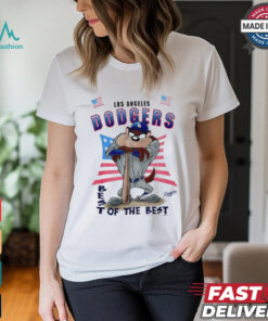 Official Los Angeles Dodgers MLB 2024 Best Of The Best Mascot t shirt