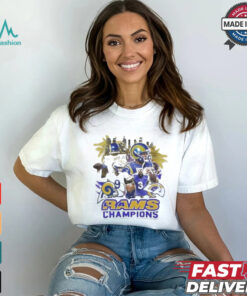 Official Los Angeles Rams Champions NFL Football Super Bowl 2024 Awesome Graphic t shirt