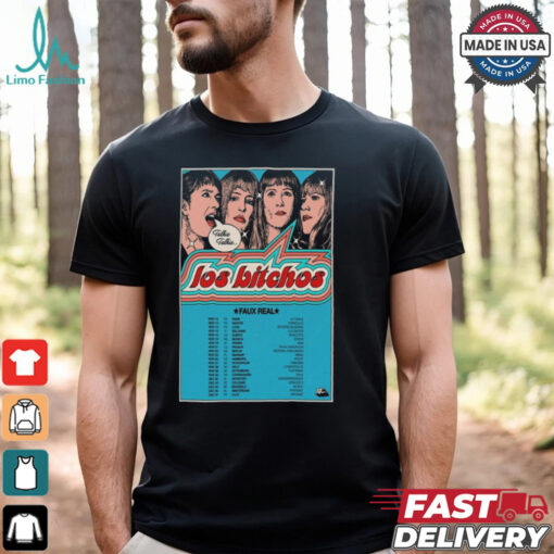 Official Los Bitchos Tour EU &UK November & December 2024 Poster Shirt