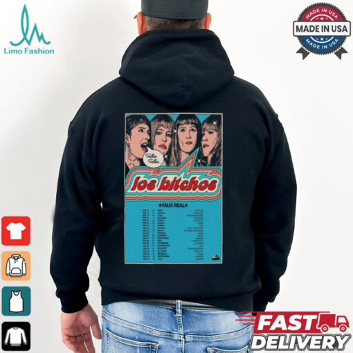 Official Los Bitchos Tour EU &UK November & December 2024 Poster Shirt