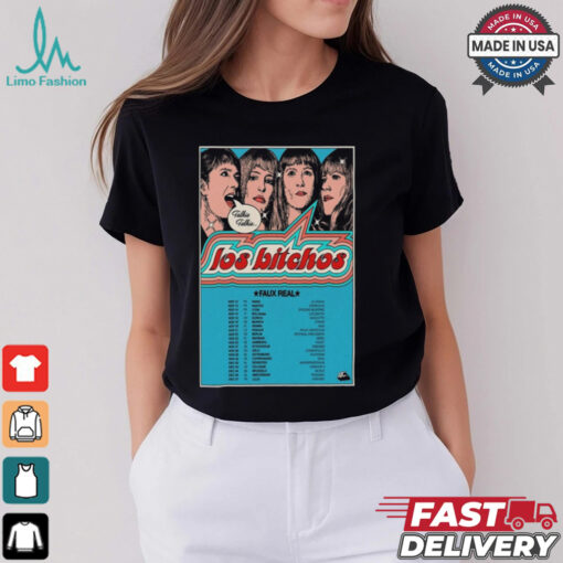 Official Los Bitchos Tour EU &UK November & December 2024 Poster Shirt