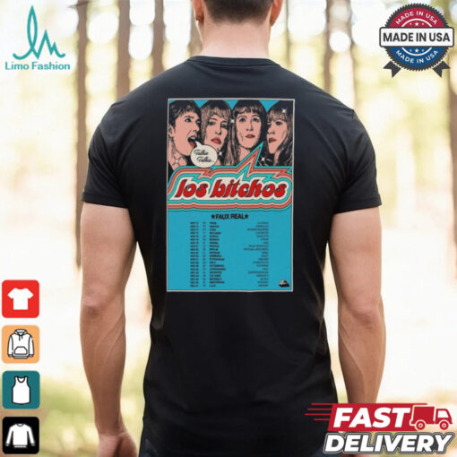 Official Los Bitchos Tour EU &UK November & December 2024 Poster Shirt