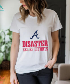 Official MLB 2024 Postseason Atlanta Braves Disaster Relief Efforts t shirt