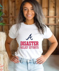 Official MLB 2024 Postseason Atlanta Braves Disaster Relief Efforts t shirt