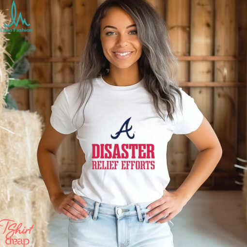 Official MLB 2024 Postseason Atlanta Braves Disaster Relief Efforts t shirt