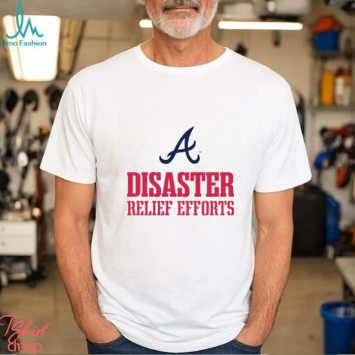 Official MLB 2024 Postseason Atlanta Braves Disaster Relief Efforts t shirt