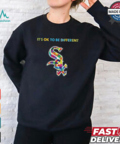 Official MLB Chicago White Sox It’s Ok To Be Different Autism 2024 Shirt