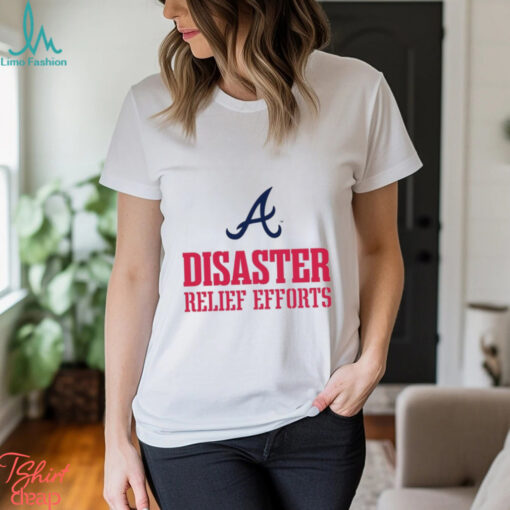 Official MLB Postseason 2024 Atlanta Braves Disaster Relief Efforts t shirt