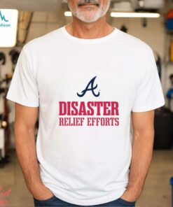 Official MLB Postseason 2024 Atlanta Braves Disaster Relief Efforts t shirt