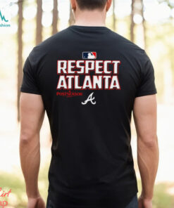 Official MLB Postseason 2024 Respect Atlanta Braves t shirt