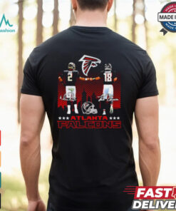 Official Matt Ryan and Kirk Cousins Atlanta Falcons skyline shirt